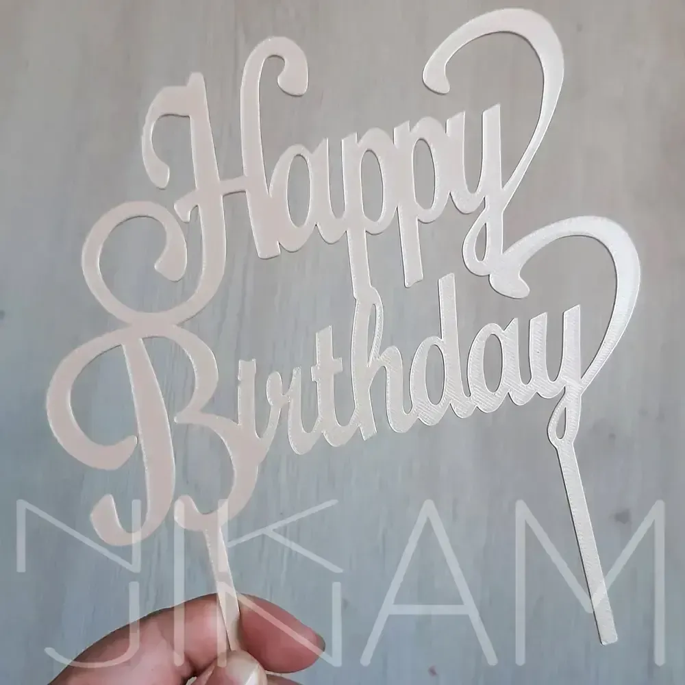 Dortový zápich Happy Birthday